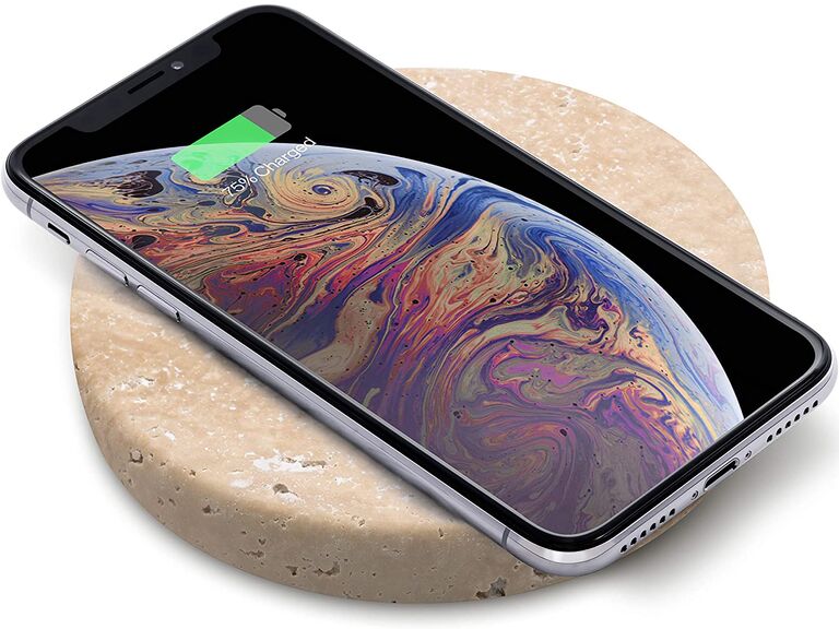 stone wireless phone charger gift for wife