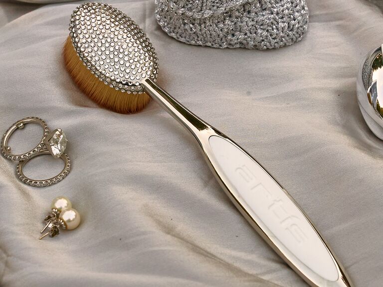 crystal makeup brush gift for wife