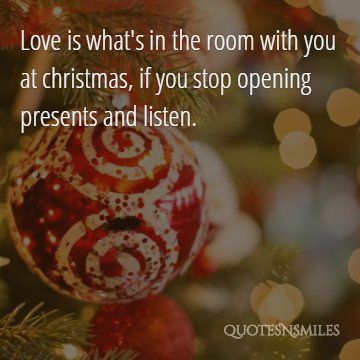 listen christmas quote