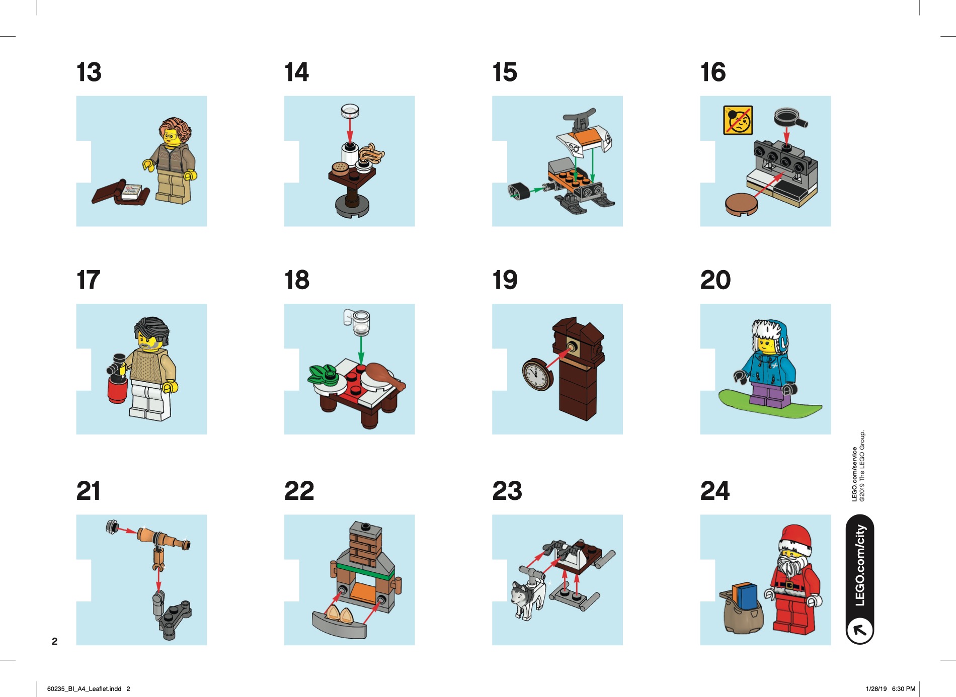 lego advent 60235