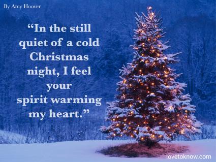 Quote for Missing Loved Ones at Christmas