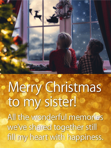 merry christmas quotes for sisters