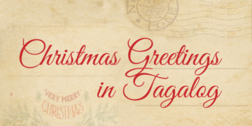 Tagalog Christmas Greetings on Holiday Cards  Christmas The Little