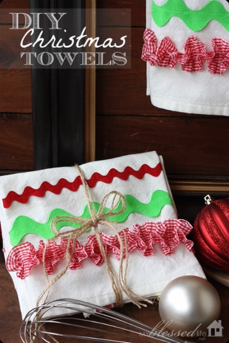 Embellished Kitchen Towels