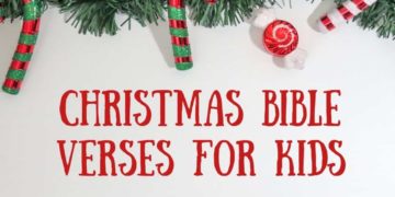 Christmas Bible Verses for Kids