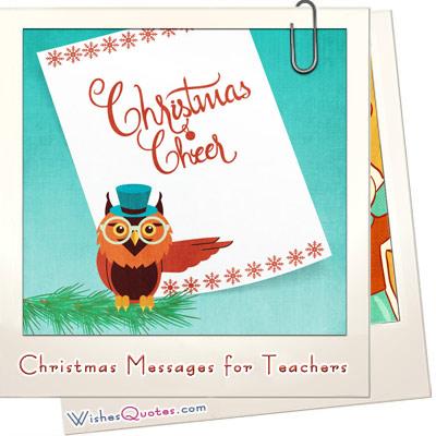 Christmas Messages for Teachers By WishesQuotes - Christmas The Little