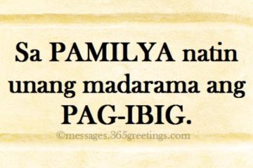 Tagalog Quotes about Family - 365greetings.com - Christmas The Little