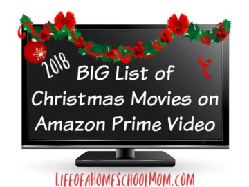 Christmas movies on Amazon Prime Video